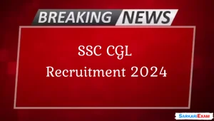 SSC CGL Recruitment